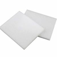 Vaskesvamp engangs L160xB60xH30mm skum hvid