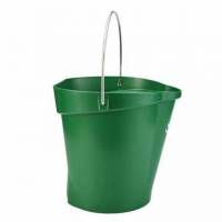 Spand Vikan Hygiejne 12 ltr Gr&oslash;n Reng&oslash;ring/f&oslash;devarekontakt