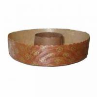 Kageform &Oslash;192x4 mm Rund med Hul i midten Brun/Guld Fluorfri