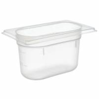 Kantine 1/9 GN 1 ltr 17.6x10.8x10 cm Polypropylen Klar