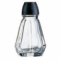 Salt/Peberb&oslash;sse Damier &Oslash;4.9x7.3 cm Glas/Sort plast l&aring;g