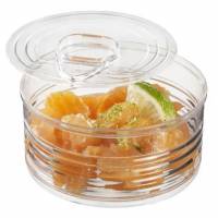 Konservesd&aring;se 100 ml &Oslash;74x35 mm med L&oslash;st l&aring;g PS Klar