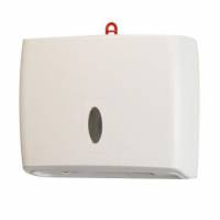 Dispenser H&aring;ndkl&aelig;deark Pristine Lille D13.2xB30.5xH25.9cm Plast Hvid