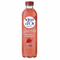 Mineralvand Aqua d'Or Jordb&aelig;r/Hindb&aelig;r 0.5 ltr med Brus