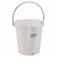 Spand Vikan Hygiejne 6 ltr Hvid Reng&oslash;ring/f&oslash;devarekontakt