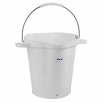 Spand Vikan Hygiejne 20 ltr Hvid Reng&oslash;ring/f&oslash;devarekontakt