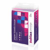 H&aring;ndkl&aelig;deark Satino Prestige Z-Fold 2-lag L24xB20.6xD8cm Nyfiber Hvid