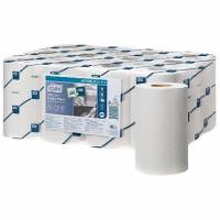 H&aring;ndkl&aelig;derulle Tork Reflex Mini M3 1-lag &Oslash;13xB19.8cmxL120m M/Hylse Genbrug Hvid