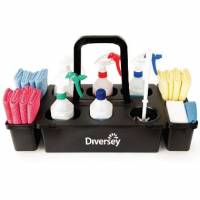 B&aelig;rekurv med hank til reng&oslash;ringsmidler