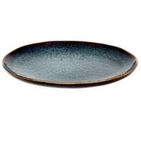 Tallerken Eccentric Petrol &Oslash;28 cm Flad Stent&oslash;j