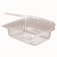 Plastb&aelig;ger 750 ml 188x143x52 mm Firkantet H&aelig;ngslet l&aring;g Bionedbrydelig PLA Klar