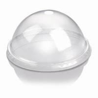 Plastl&aring;g &Oslash;76 mm Hv&aelig;lvet med Hul PLA Klar til Smoothieb&aelig;ger 8 oz