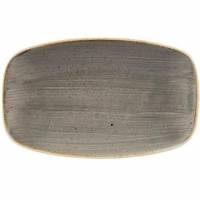 Serveringsfad Stonecast 30x19.9 cm Porcel&aelig;n Gr&aring;