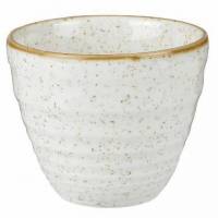 Sk&aring;l Stonecast 28 cl &Oslash;9.5x8.3 cm Porcel&aelig;n Vanilje