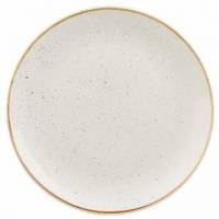 Tallerken Coupe Stonecast &Oslash;16.5 cm Porcel&aelig;n Vanilje