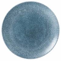 Tallerken Coupe Raku &Oslash;26 cm Porcel&aelig;n Topaz bl&aring;