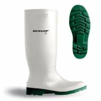 Gummist&oslash;vler Dunlop Pricemastor str. 43 Hvid/Gr&oslash;n