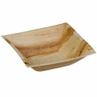 Fad Kheops 16x16x4.5 cm Dyb Bionedbrydelig Palmeblad