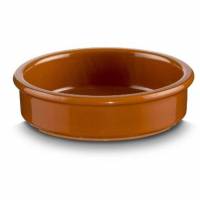 Sk&aring;l Terracotta Regas &Oslash;100x27 mm Rustik R&oslash;d/Brun