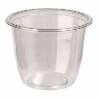 B&aelig;ger DeliGreen pot 725 ml &Oslash;129x99 mm Rund RPET Klar