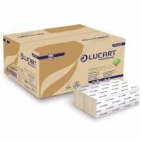 H&aring;ndkl&aelig;deark Lucart EcoNatural Z-Fold 2-lag L24xB20xD8cm Genbrug Natur