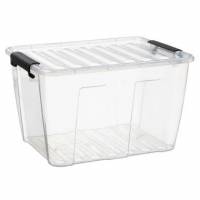 Opbevaringsbox Home BOX 15 ltr 356x275x220 mm PP med l&aring;g