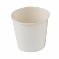 Kaffeb&aelig;ger Pap &Oslash;62xL56mm 10cl 3.5oz&nbsp;Single wall Til Espresso Hvid