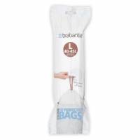 Affaldspose 45 ltr L Hvid