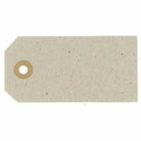 Manillam&aelig;rke 3x6 cm uden Patentring Neutral