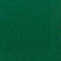 Serviet Duni 33x33 cm 2-lag M&oslash;rkegr&oslash;n