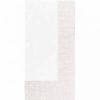Serviet Duni 33x33 cm 2-lag 1/8 fold Hvid