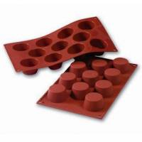 Muffinform Silikomart 1/3GN &Oslash;51xH28 mm Silikone til 11 muffins