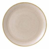 Tallerken Coupe Stonecast &Oslash;32.4cm. Porcel&aelig;n Muskatn&oslash;d