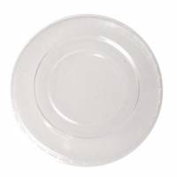 Plastl&aring;g &Oslash;74 mm APET Klar til Dressingb&aelig;ger 90/110 ml