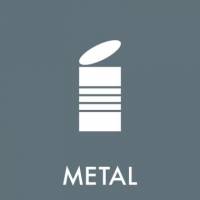 Piktogram METAL 12x12 cm