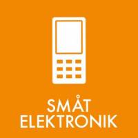Piktogram SM&Aring;T ELEKTRONIK 12x12 cm