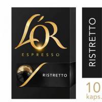 Kaffekapsel L'OR Lungo Ristretto 10 kaps/pk Styrke 11