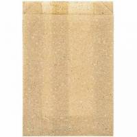 Bagerpose BLOOM 120/(2x25)x175mm 40 gr 30\% gr&aelig;spapir Ubleget