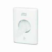 Dispenser Hygiejneposer Tork B5 Plast Hvid Pose p&aring; 11975