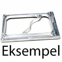 Kassette til 1/4 GN 2-rum 2 kav passer til TP16 og DF25