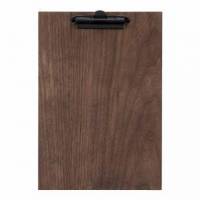 Menu Kortholder A4 Securit viser 1 A4 side med clips Valn&oslash;d