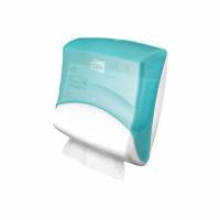 Dispenser Tork W4 Toppak Plast Hvid/Turkis