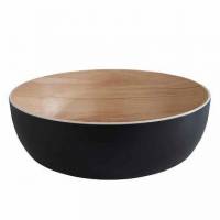 Sk&aring;l Frida 4.7 ltr &Oslash;30x9.5 cm Melamin Sort/Tr&aelig;look
