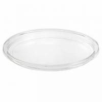 Plastl&aring;g &Oslash;117 mm Rund RPET Klar til b&aelig;ger Deli