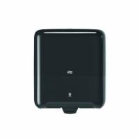 Dispenser H&aring;ndkl&aelig;derulle Tork Matic H1 L33.7xB20.3xH37.2cm Plast Sort