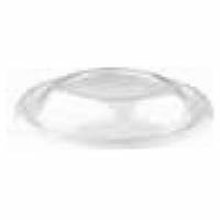 L&aring;g rund &Oslash;180x26 mm PET Klar t/bowle