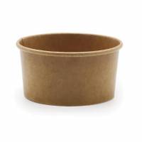 Isb&aelig;ger 175ml 6oz &Oslash;98mm Kraft/PE Brun