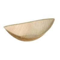 Sk&aring;l oval &Oslash;115xH20 mm dipsk&aring;l Bionedbrydelig Palmeblad