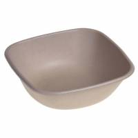 Salatsk&aring;l 750 ml 170x170x55 mm Biocoated Bagasse Bionedbrydelig Brun