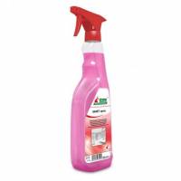 Sanitetsreng&oslash;ring SANET Spray 750ml med Parfume/Alkohol R&oslash;d Klar-til-brug